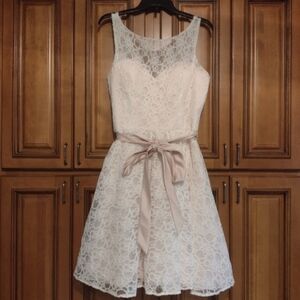 Mori Lee by Madeline Gardner lace dress size 14